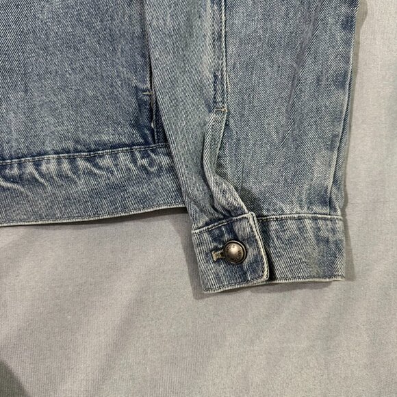 Louis Vuitton Single Breasted Lapel Collar Long Sleeved Denim Jacket - Picture 4 of 6